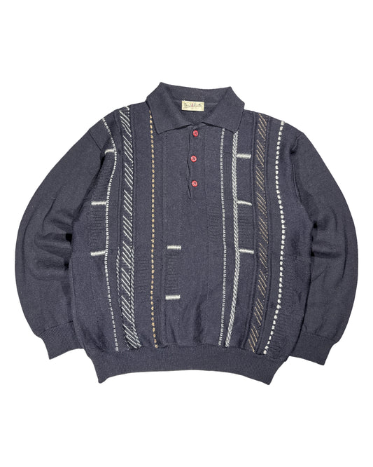 Vintage Grandpa Knit - L