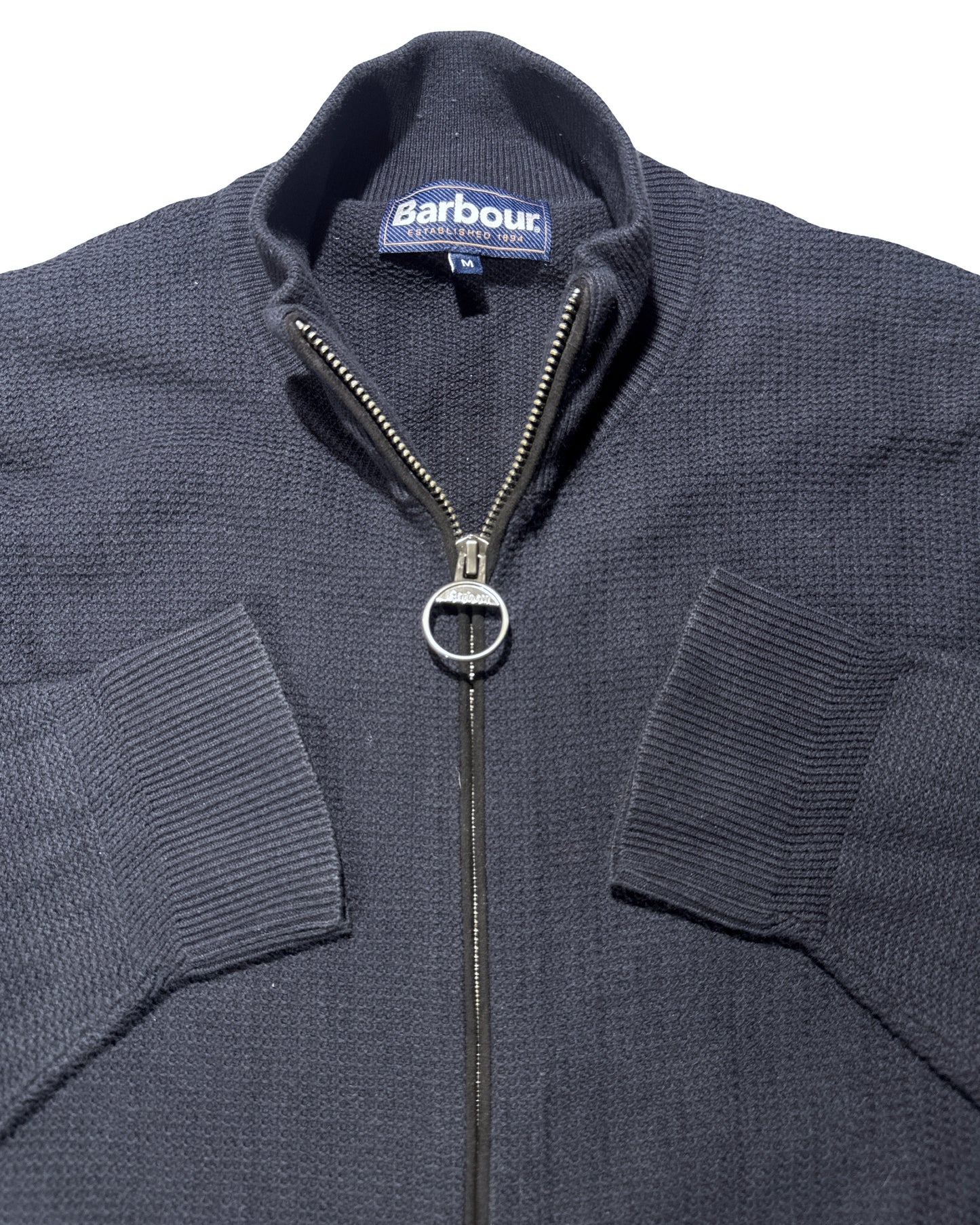 Vintage Barbour Zip Sweater - M