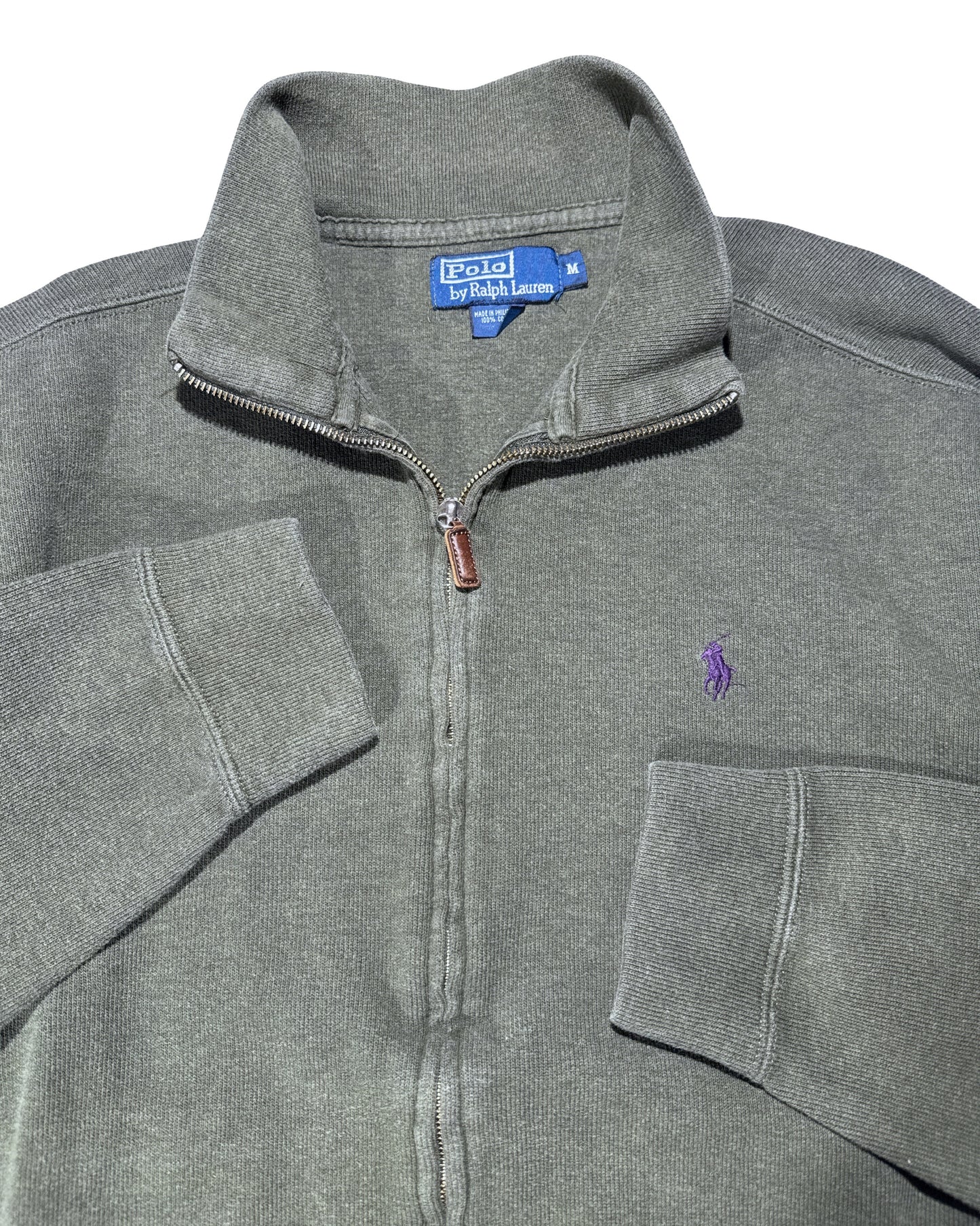 Vintage Ralph Lauren Zip Sweater - M