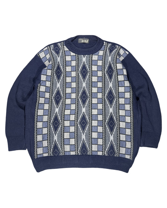 Vintage Grandpa Sweater - L