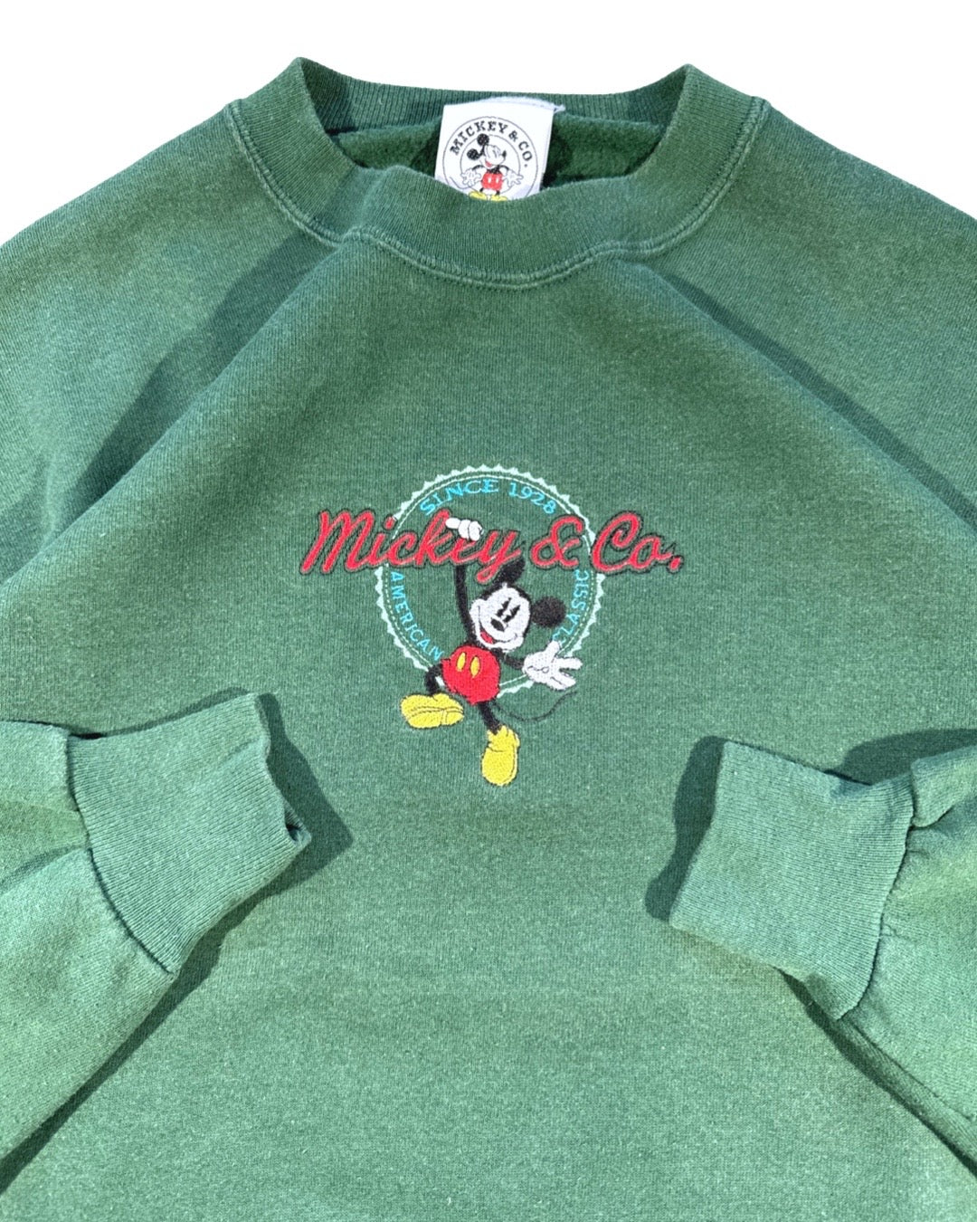 Vintage Mickey Disney Crew - XL
