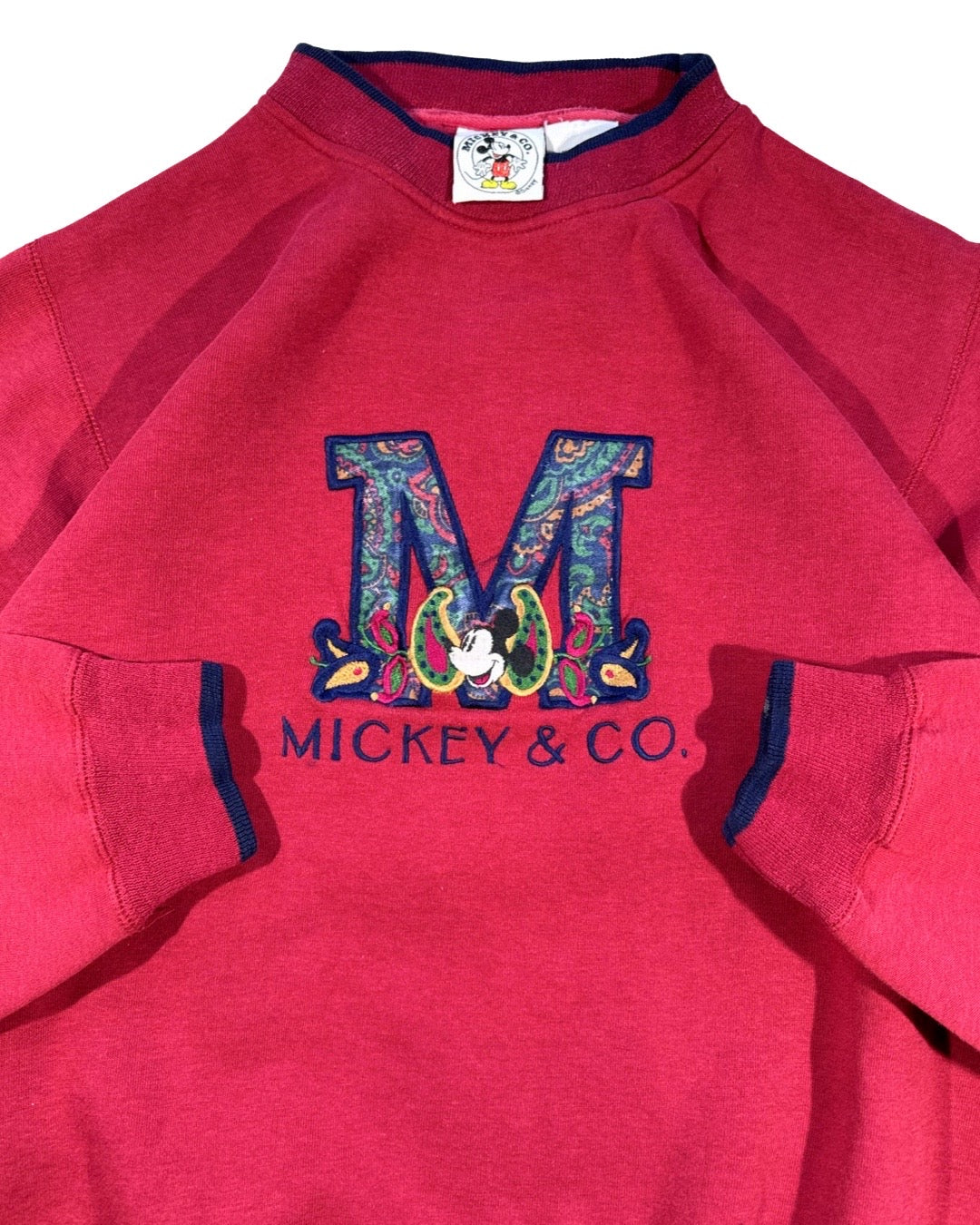 Vintage Mickey Disney Crew - M