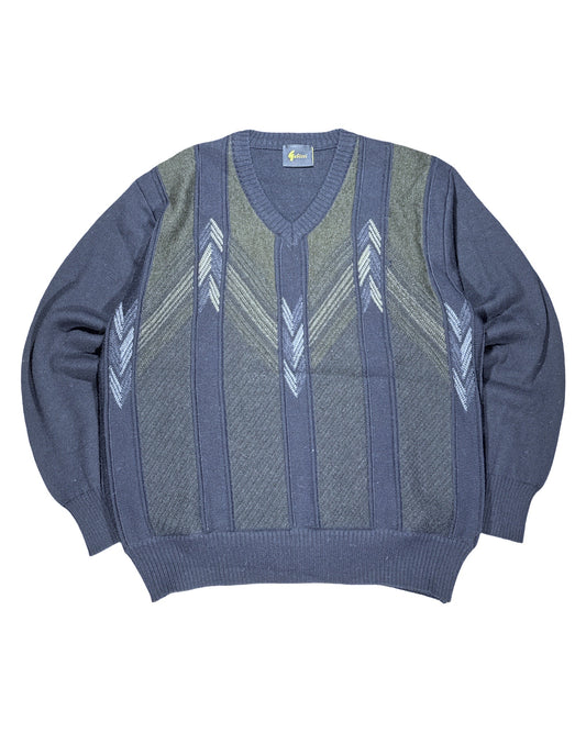 Vintage Knitted Sweater - L