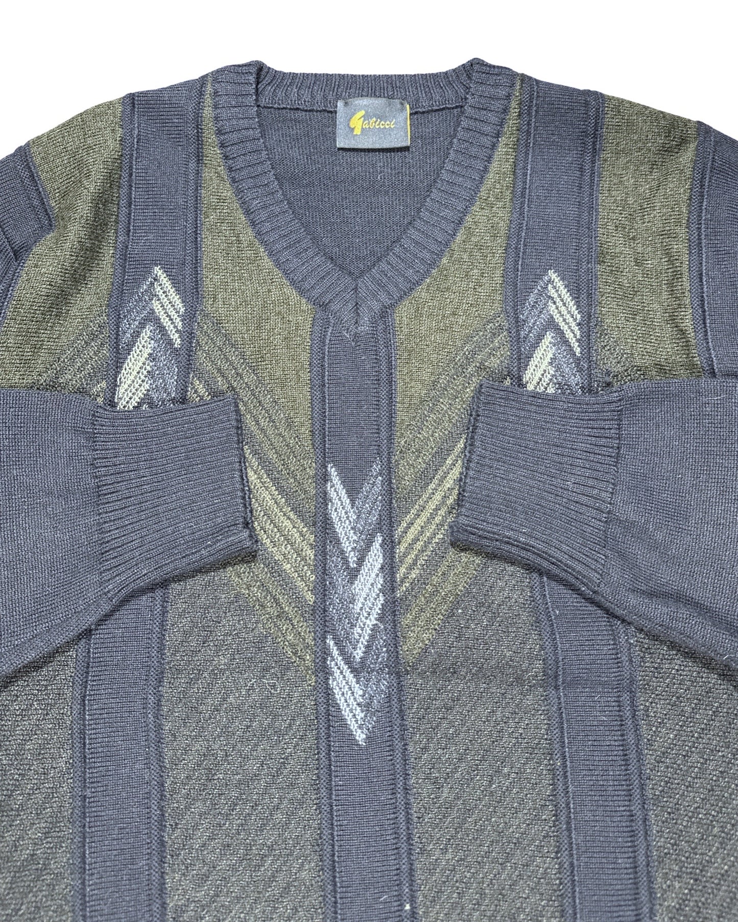 Vintage Knitted Sweater - L