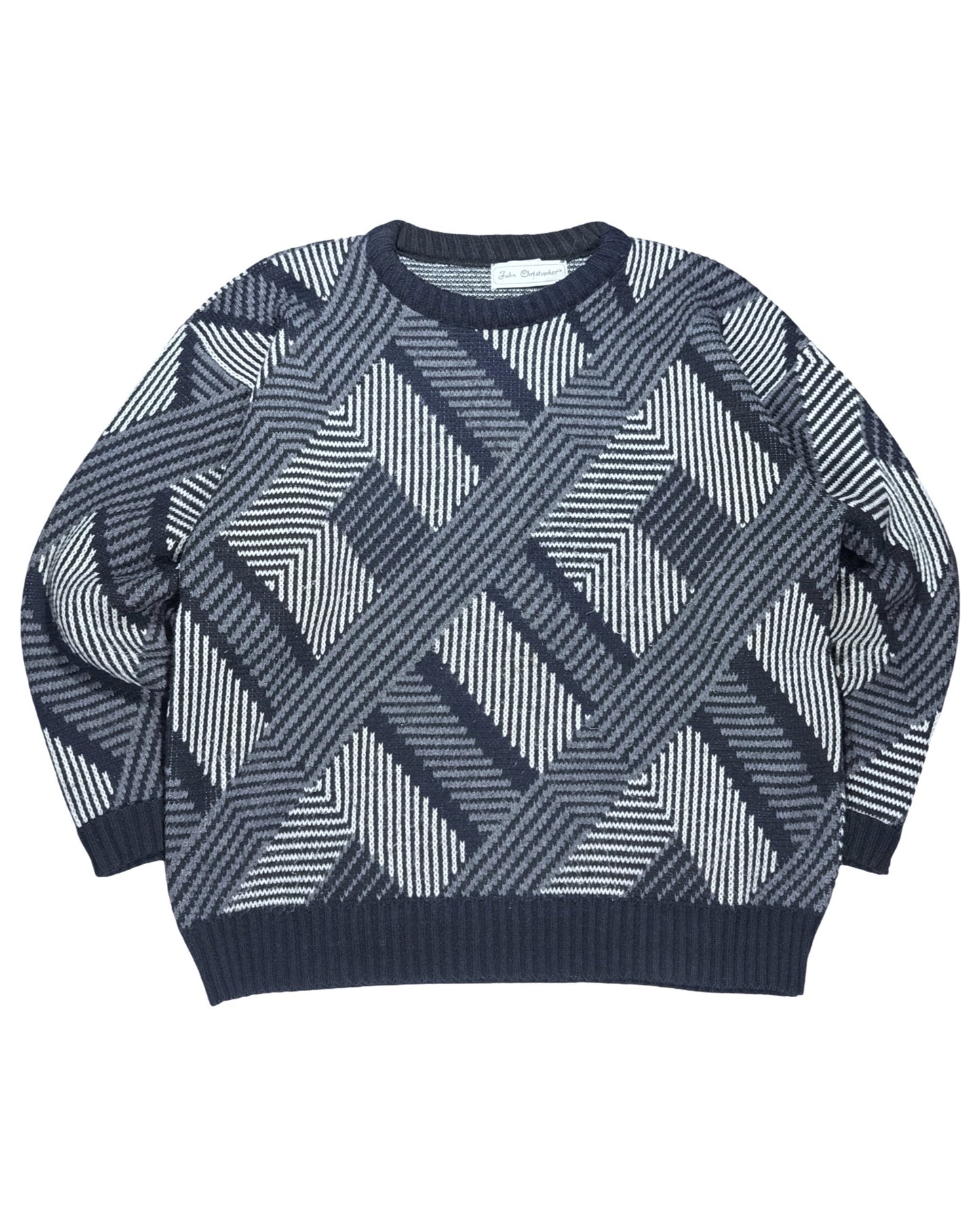 Vintage Knitted Sweater - S