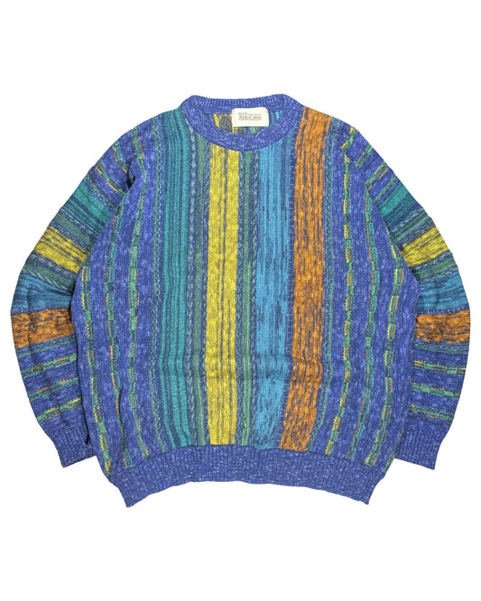 Vintage Knitted Sweatshirt - L
