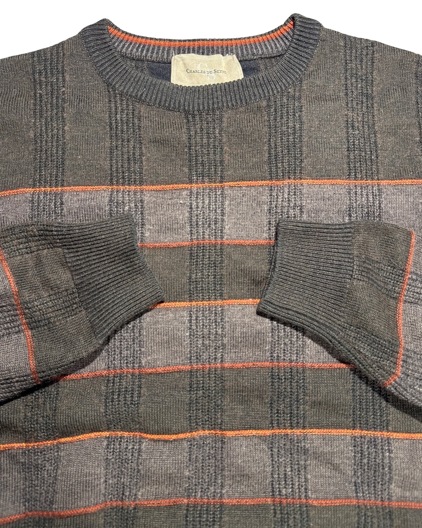 Vintage Knitted Sweater - M