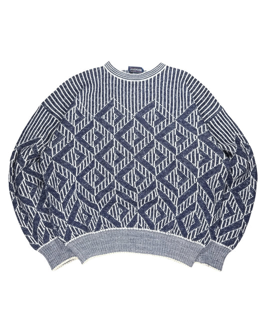 Vintage Knitted Sweater - XL