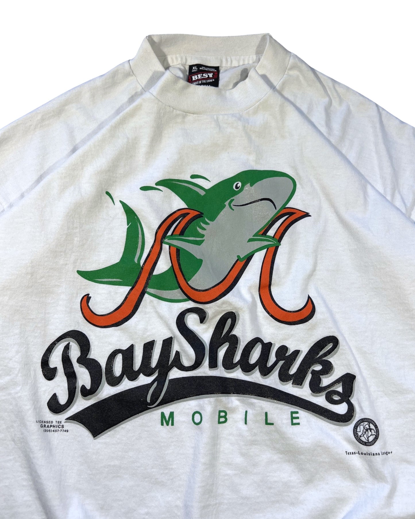 Vintage Bay Sharks Tee - XL