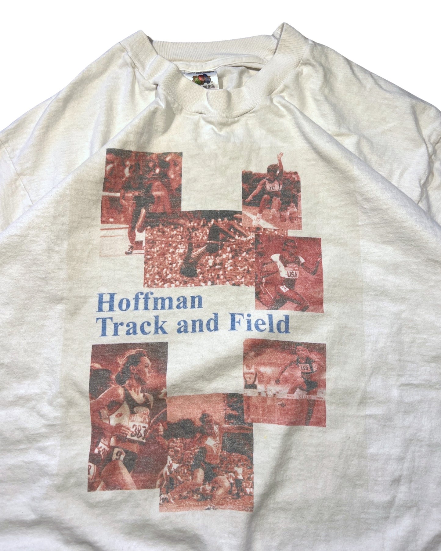 Vintage Track And Field Tee - L