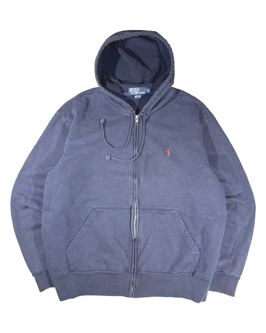 Vintage Ralph Lauren Zip Hoodie - L