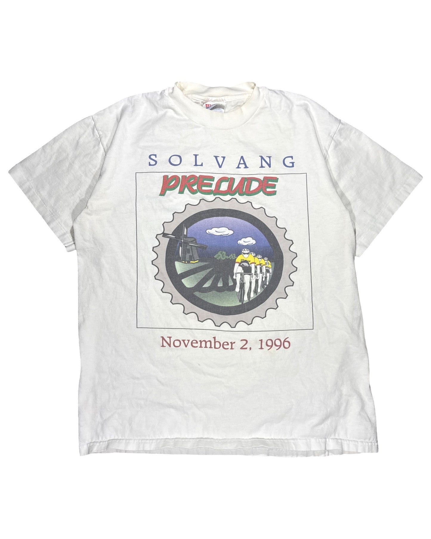 Vintage Solvang Bike Race Tee - M