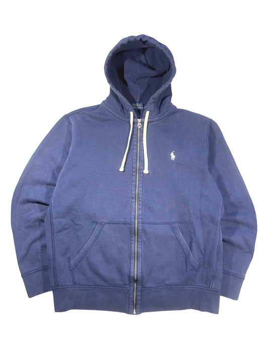 Vintage Ralph Lauren Zip Hoodie - L