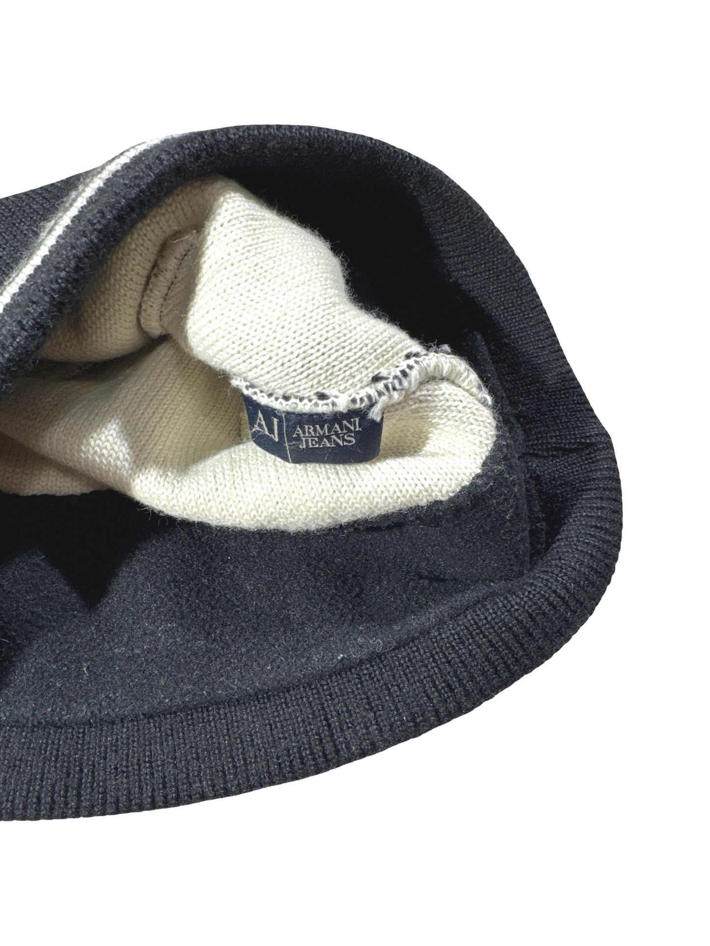 Vintage Armani Jeans Beanie