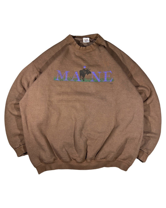 Vintage Maine Crew - M