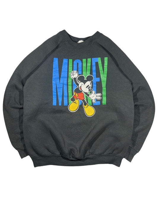 Vintage Mickey Mouse Crew - XL