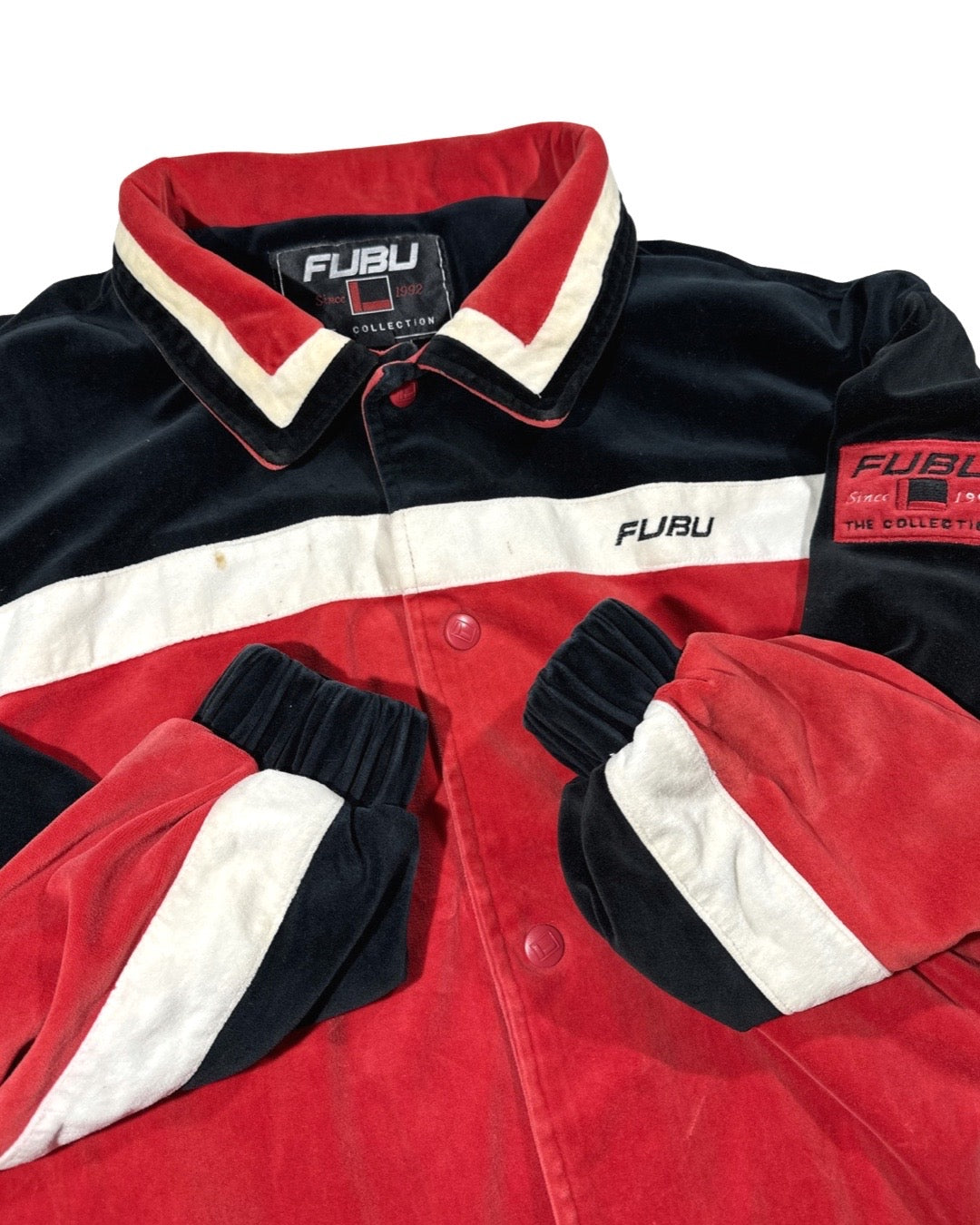 Vintage Fubu Velour Jacket - XXL