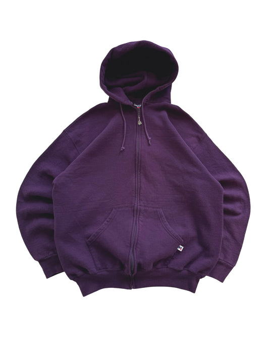 Vintage Russell Zip Hoodie - XL
