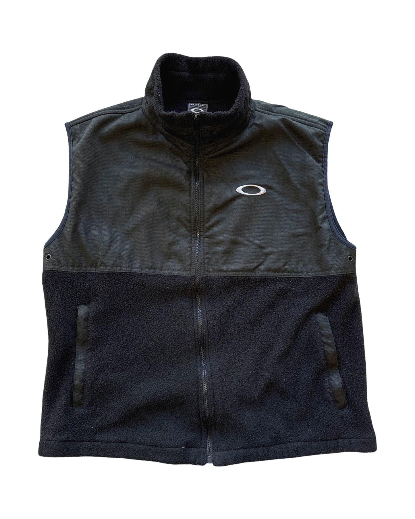 Vintage Oakley Fleece Vest - XL