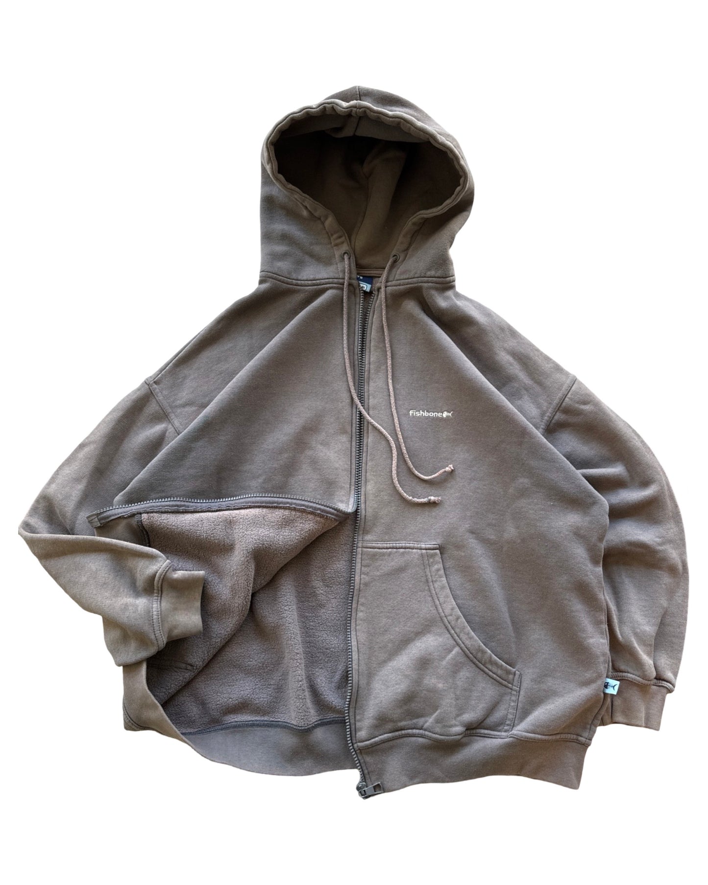 Vintage Fishbone Hoodie - M