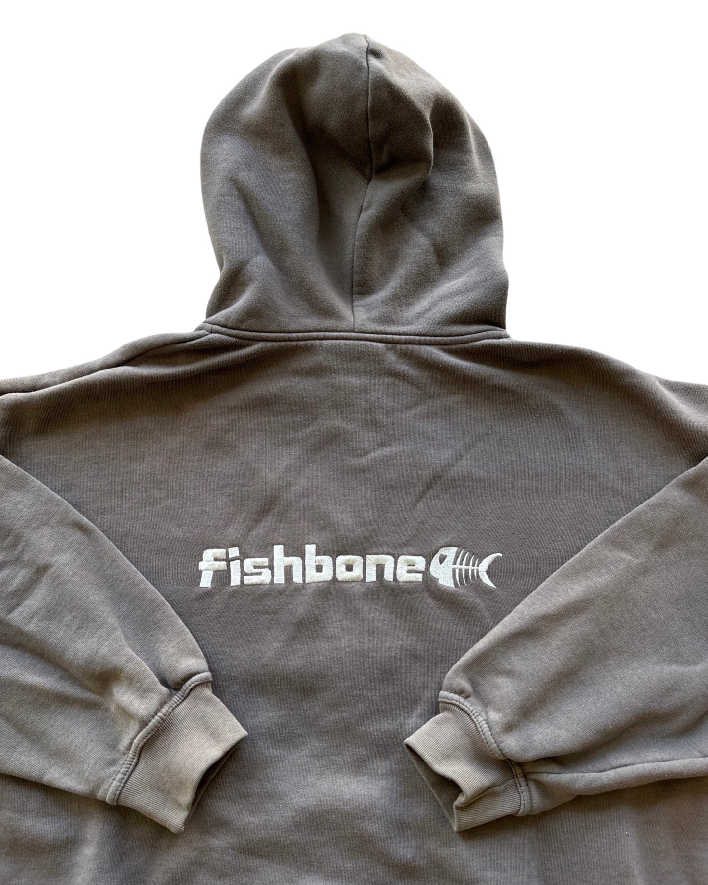 Vintage Fishbone Hoodie - M